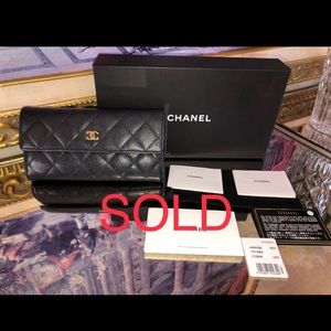 Chanel Continental Classic Flap Wallet